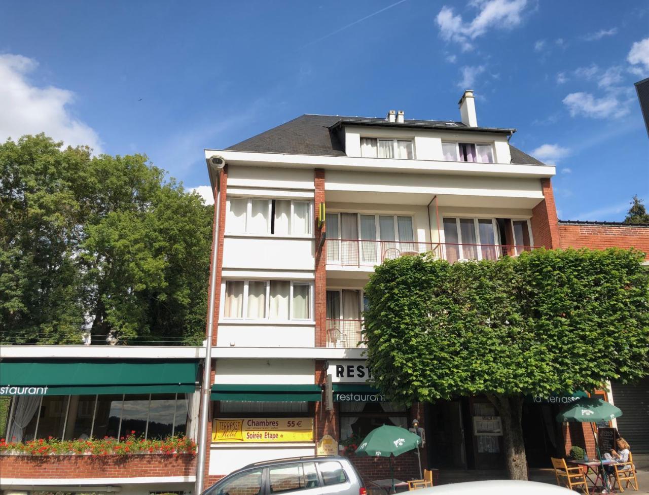 Logis Terrasse Hotel Lisieux Eksteriør billede